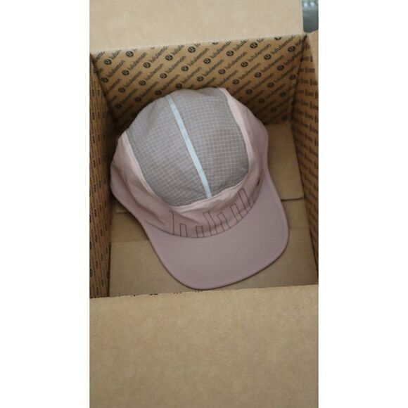 Lululemon LU9ATYS Women Sz L/XL Pink Clay/Ancient Copper Drawcord Hiking Cap $48 - Picture 5 of 5